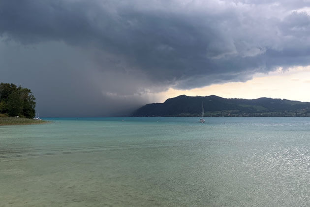 Gewitter am Attersee (c) Markus Mairinger